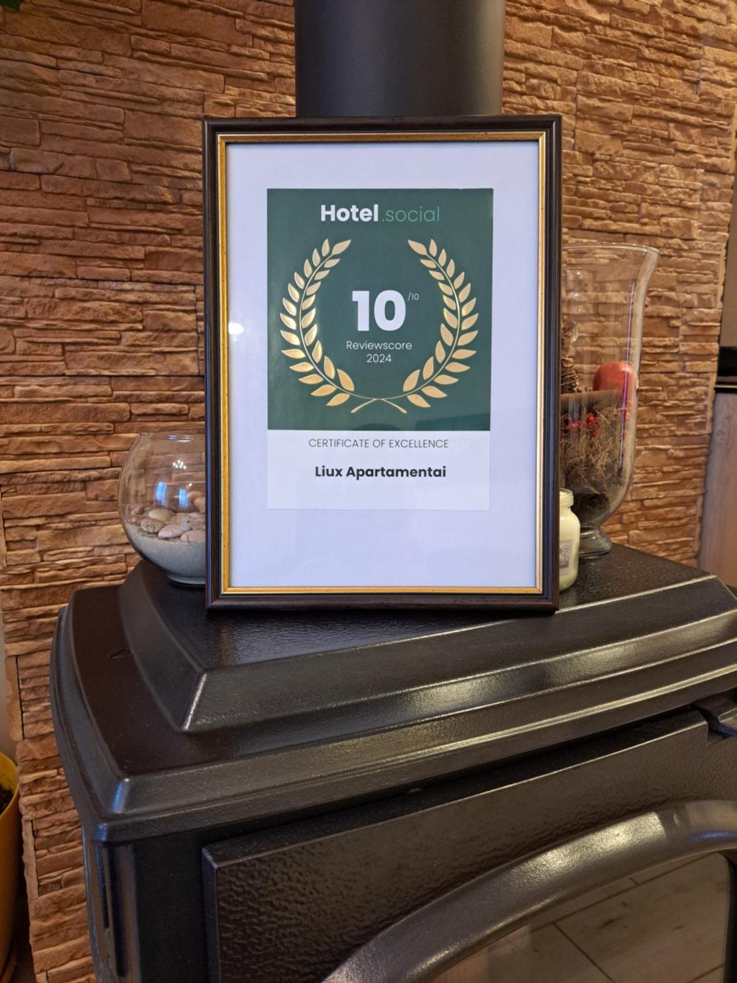 Liux Apartamentai Kaunas Esterno foto